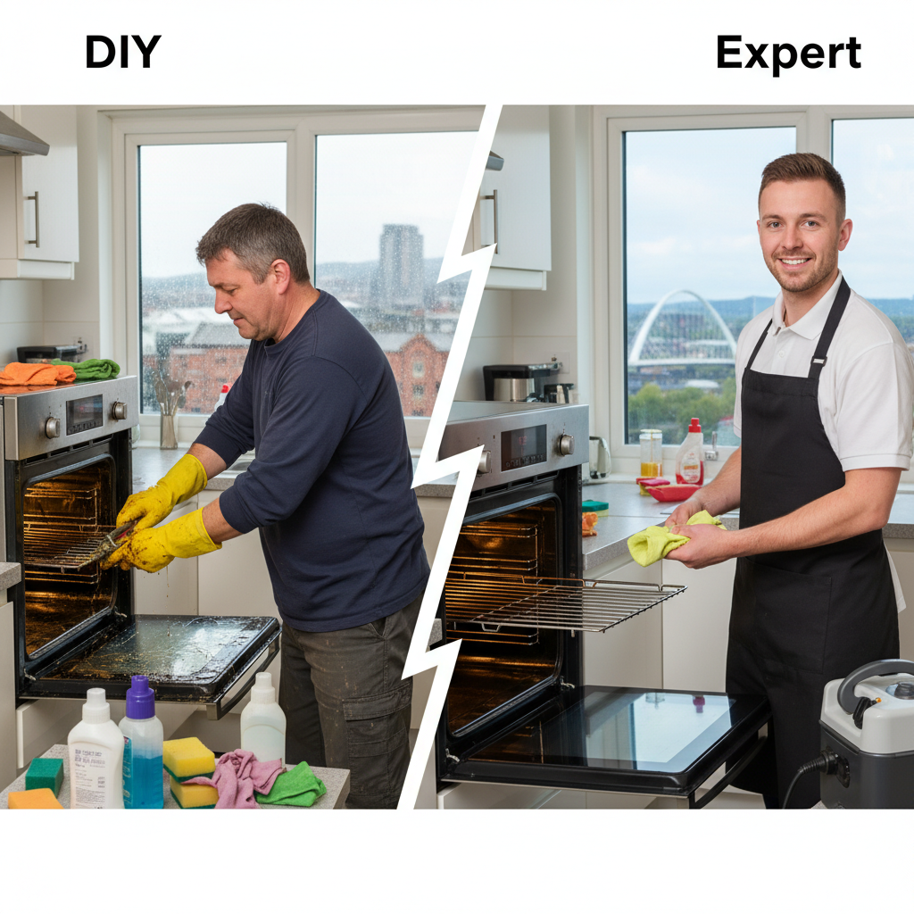 The Ultimate Showdown: DIY vs. Professional Oven Cleaning