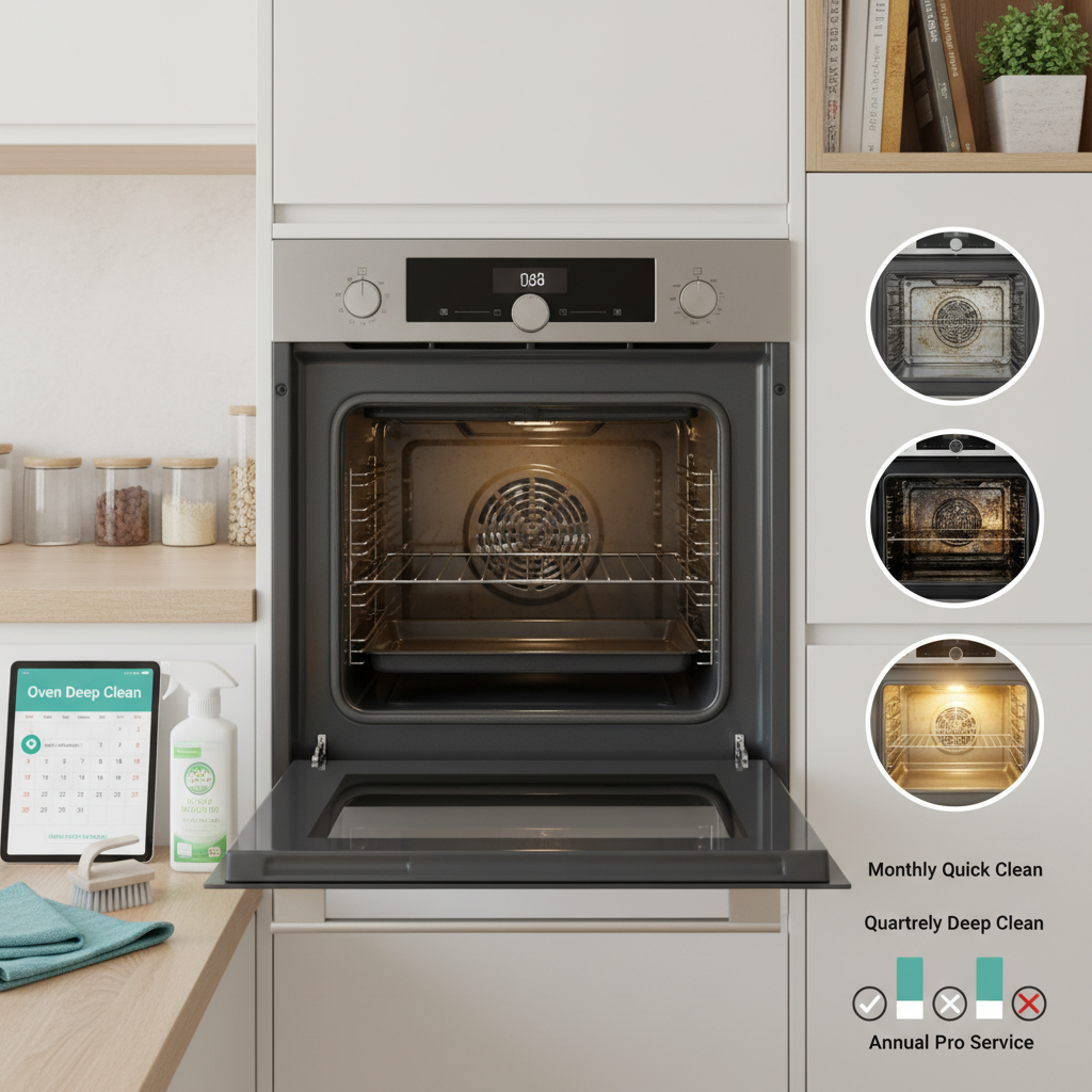 Unveiling the Optimal Schedule for Your Oven's Professional Deep Clean